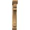 Ekena Millwork Olympic Slat Rough Sawn Bracket w/ Offset Brace, Western Red Cedar, 6"W x 32"D x 38"H BKT0604X32X38OLY06RWR - alternate 2